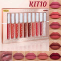 10-Color CAKAILA Velvet Matte Lip Set