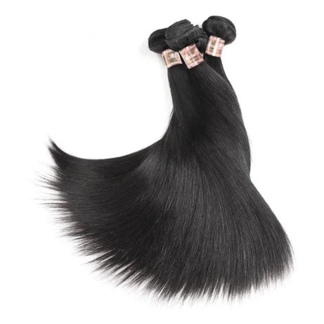 100% Human Natural Hair Straight On Screen - 50 grams each unit, All Sizes Available