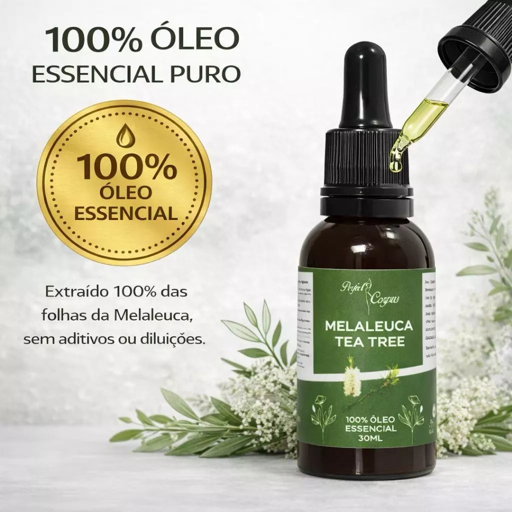 100% Pure Tea Tree Essential Oil with Dropper 30ML