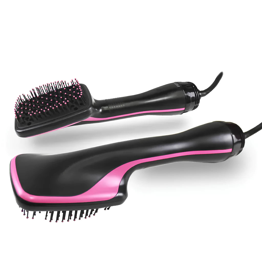 1600w Premium Soft Brush 3 Ion Modes 110V Hair Dryer Straightener Brush