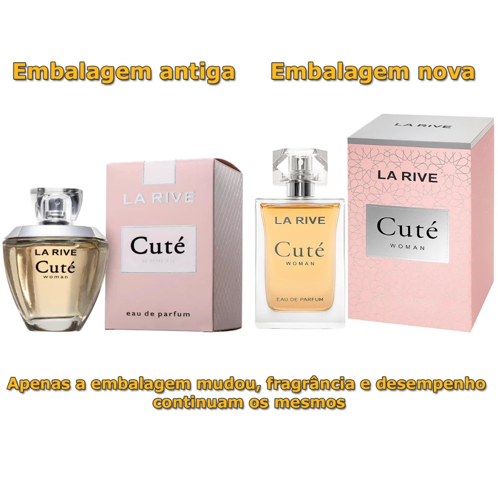 Rive Cute Cuté Perfume for Women 100ml Fruity Floral for Night & Day