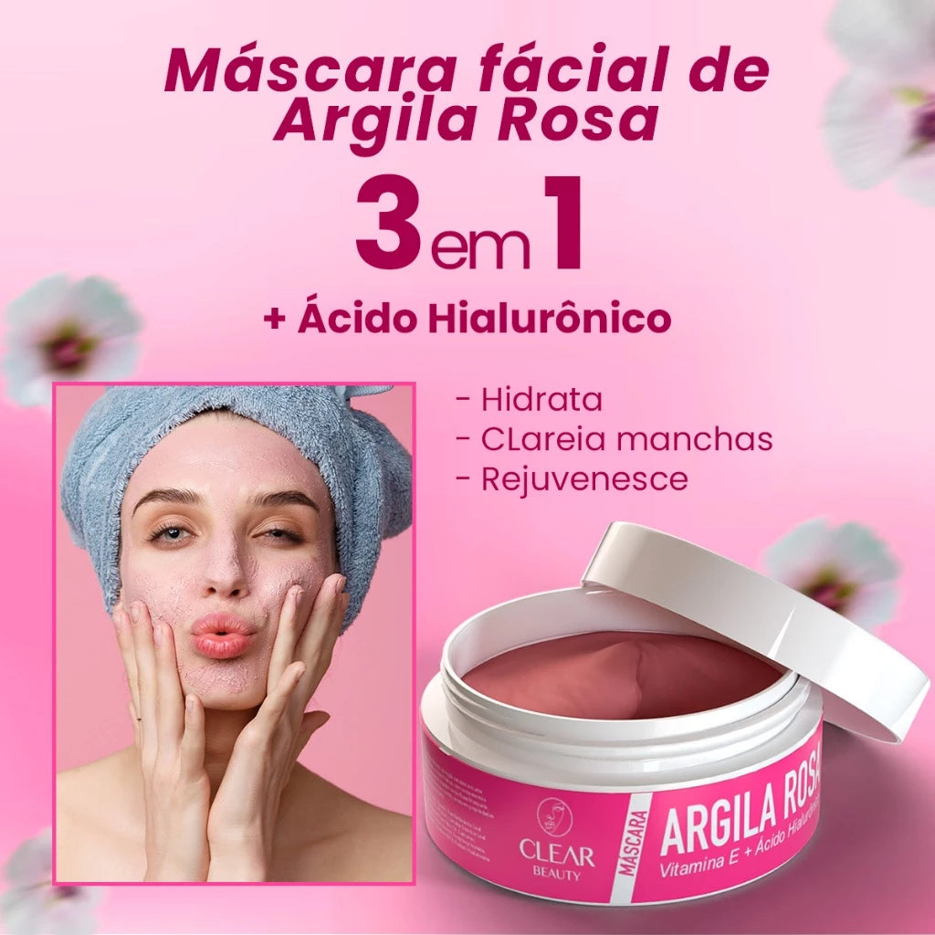 3 in 1 Skin Care Complete Facial Mask with Hyaluronic Acid 90g