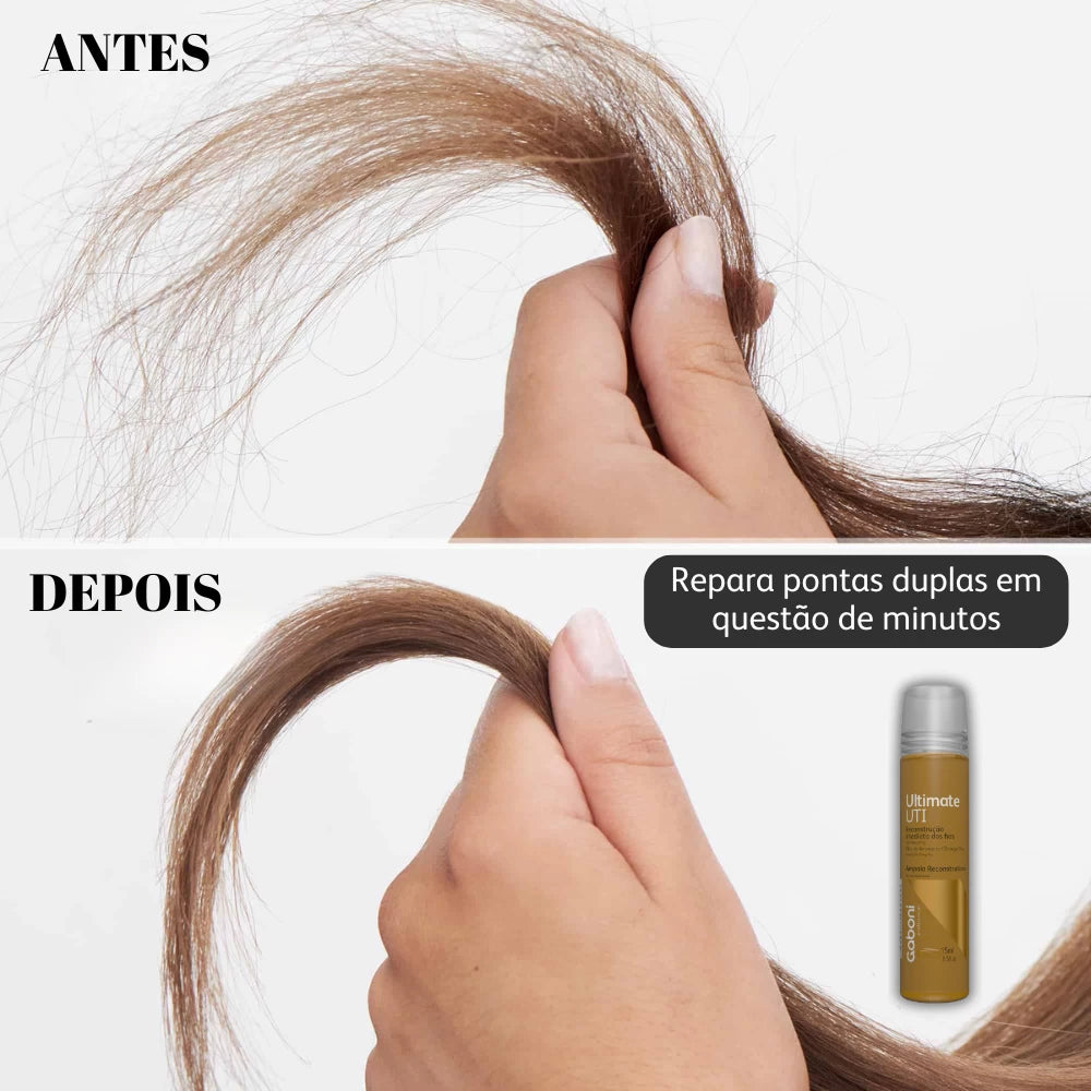 Ampola Reconstrução Imediata Ultimate UTI 15ml Gaboni Professional