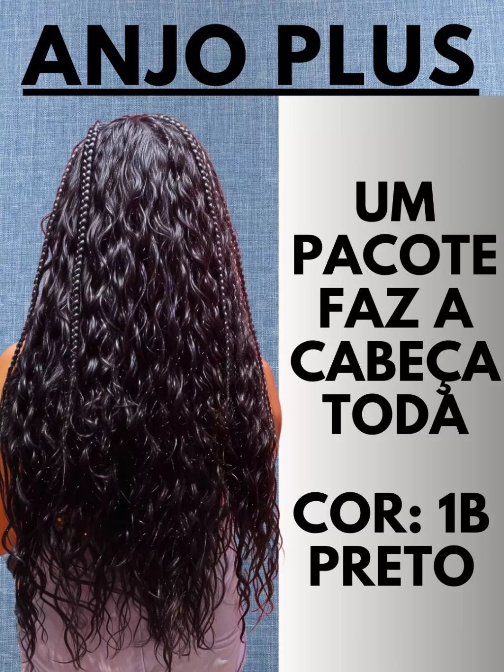 Anjo Plus 80cm FASHION CLASSIC 300g Curly Hair - Bio Fiber