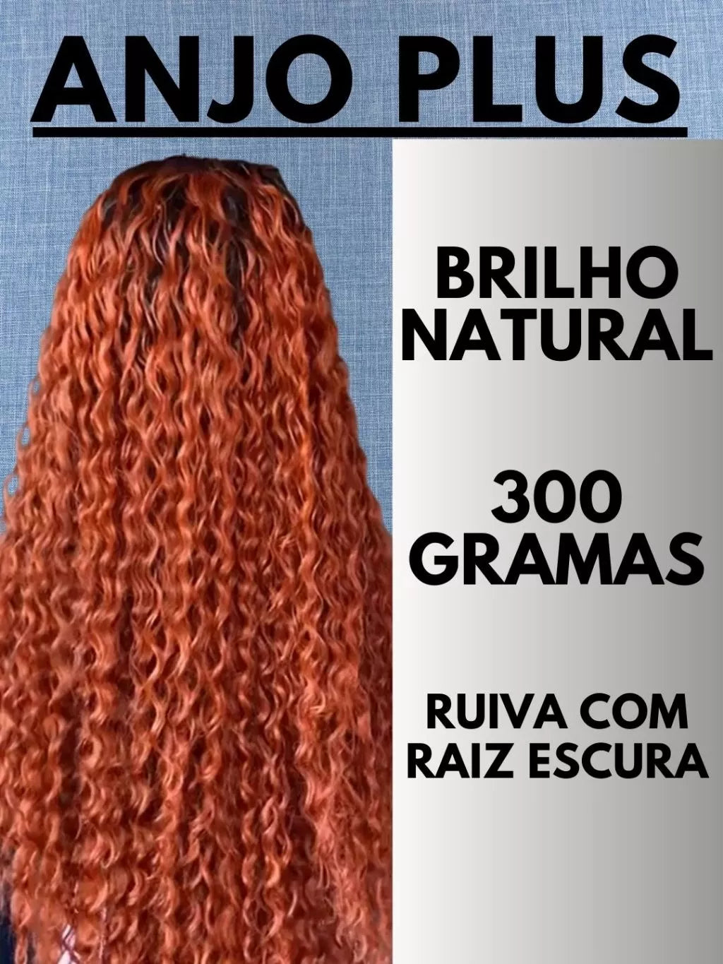 Anjo Plus 80cm FASHION CLASSIC 300g Curly Hair - Bio Fiber