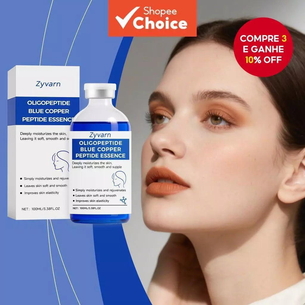 Anti-Aging Facial Serum Vitamin C + Copper Peptide 100ml – Brightening & Repairing