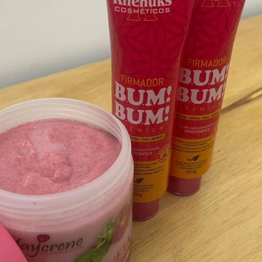 Anti-Stretch Mark Body Kit – Cellulite, Butt Lifting – Exfoliant + 2 Glute Lifting Creams