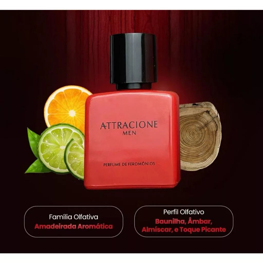 Attracione Men – Men's Perfume with Activated Pheromones