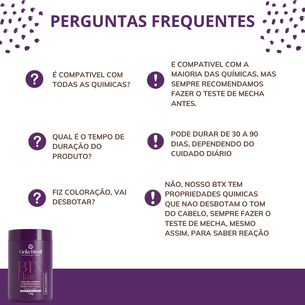 BTX Organic Hair Volume Reducer Formaldehyde Free 1kg + Thermal Protector and Finishing Oil