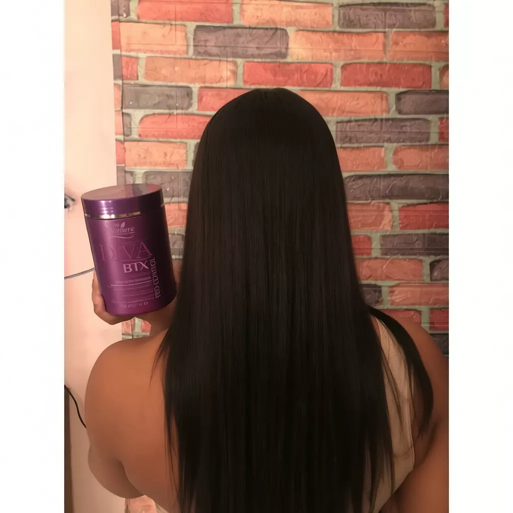 BTX Organic Hair Volume Reducer Formaldehyde Free 1kg + Thermal Protector and Finishing Oil