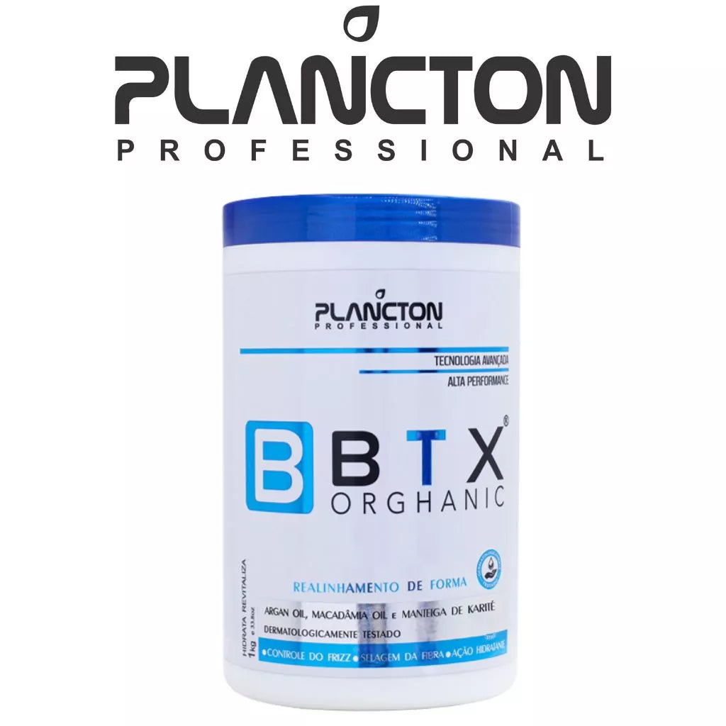 BTX Orghanic Plancton Formaldehyde-Free Volume Reduction 1kg - Nitrile Gloves + Comb and Bowl