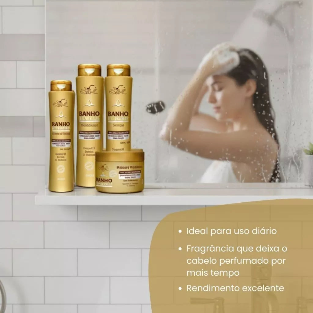 Belkit Varnish Bath Kit 4 Products – Shampoo, Conditioner, Mask & Leave-In