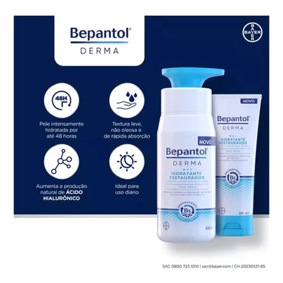 Bepantol Derma Body Moisturizing Lotion 400ml