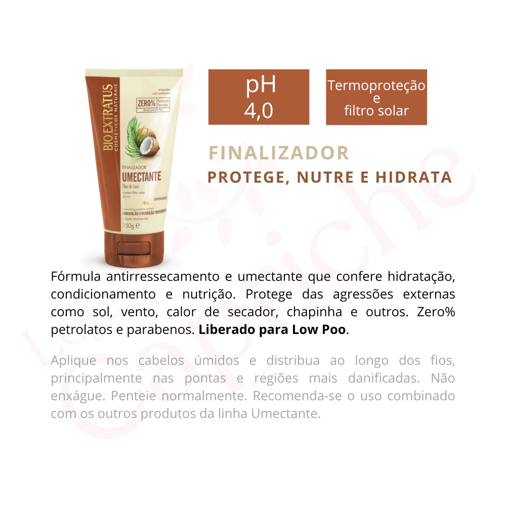 Bio Extratus Coconut Moisturizing Finisher 150g Coconut Oil