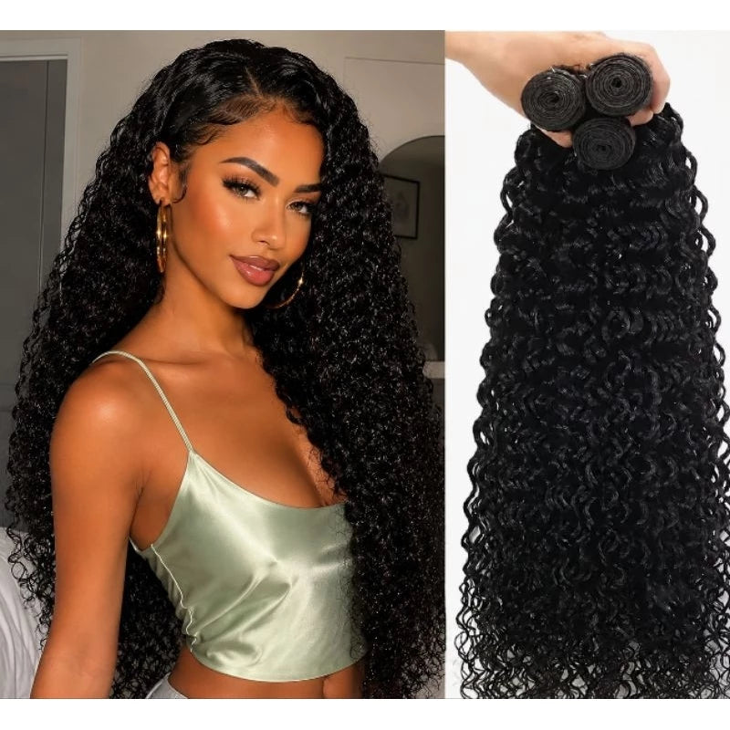 Bio humanized curly hair 320g for interlacing