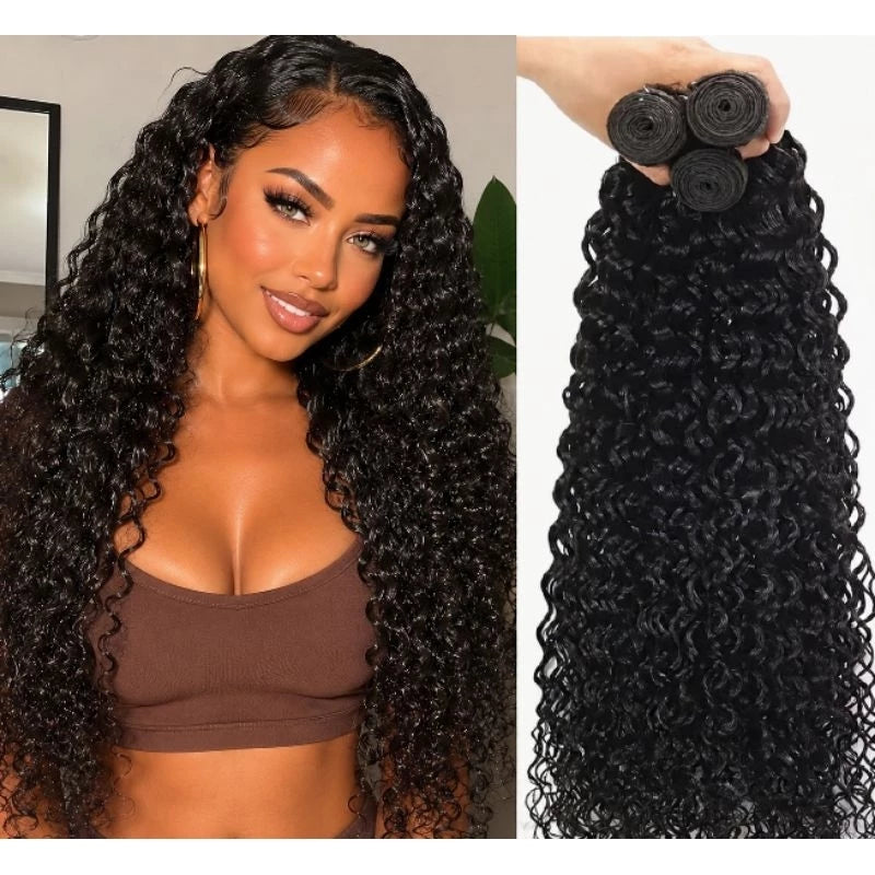 Bio humanized curly hair 320g for interlacing