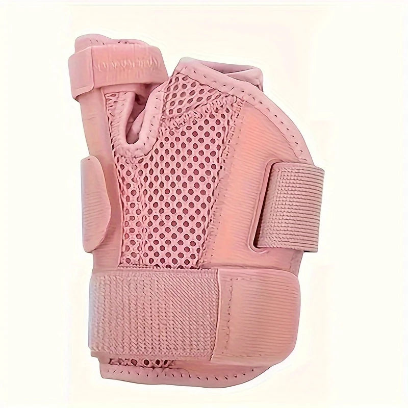 Breathable Wrist Support Brace with Flexible Splint for Tendonitis and Arthritis, Adjustable Straps