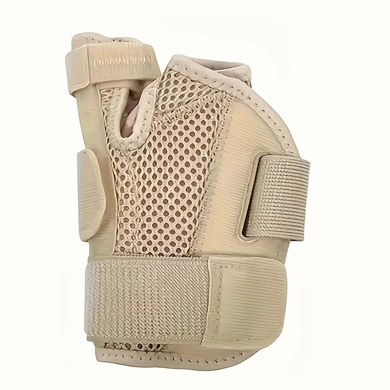 Breathable Wrist Support Brace with Flexible Splint for Tendonitis and Arthritis, Adjustable Straps