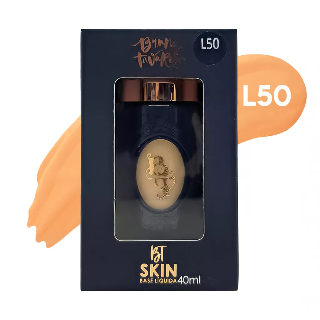 Bruna Tavares BT Skin Liquid Foundation – Velvety Finish 40ml