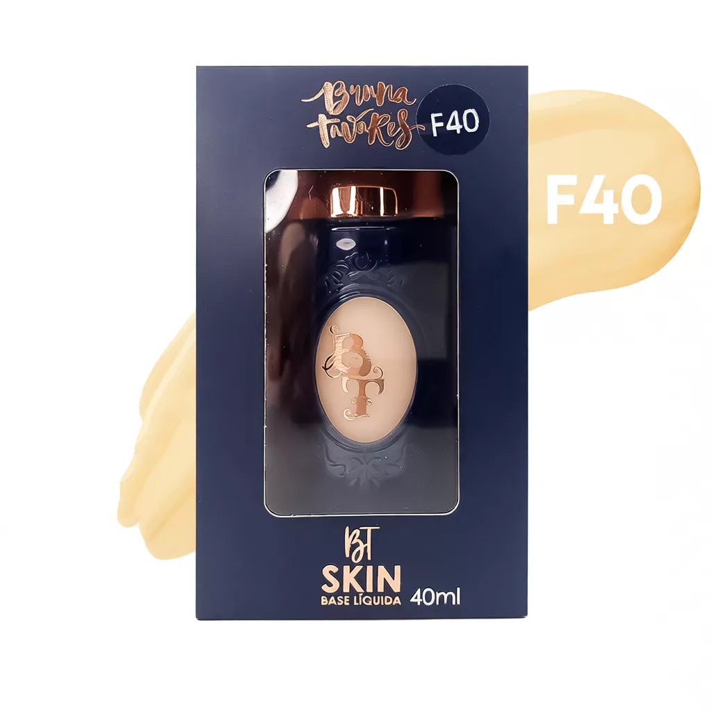 Bruna Tavares BT Skin Liquid Foundation – Velvety Finish 40ml