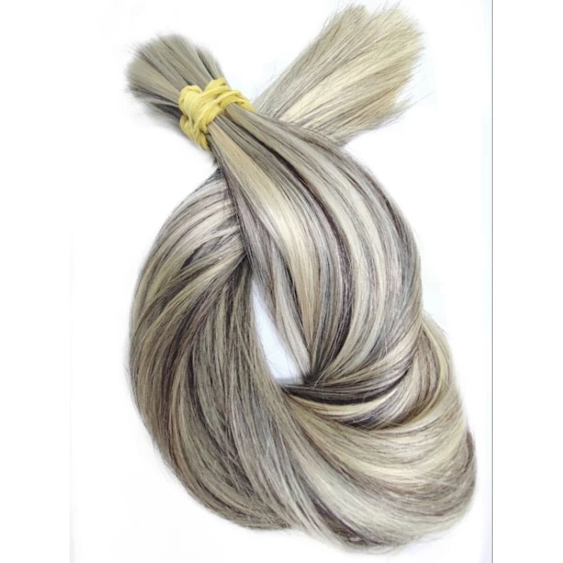Clean Blonde Mechado Human Hair 30g to 100g Size 75cm Mega Hair Full Ends