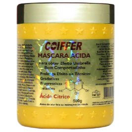 Coiffer Acid Mask for Straight Hair for Longer Hair 500g