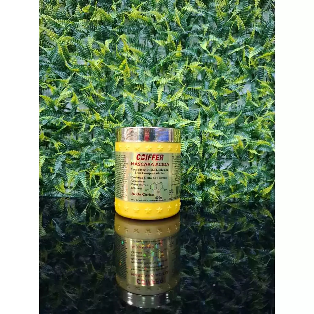 Coiffer Acid Mask for Straight Hair for Longer Hair 500g