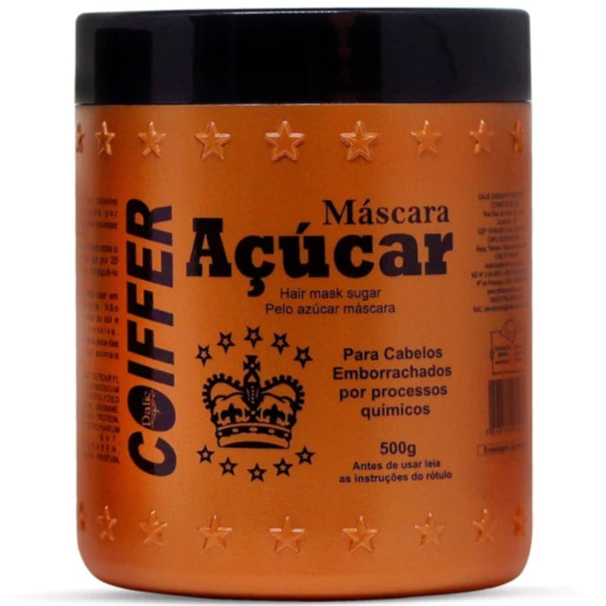 Coiffer Sugar Mask 500g for Elastic and Brittle Hair