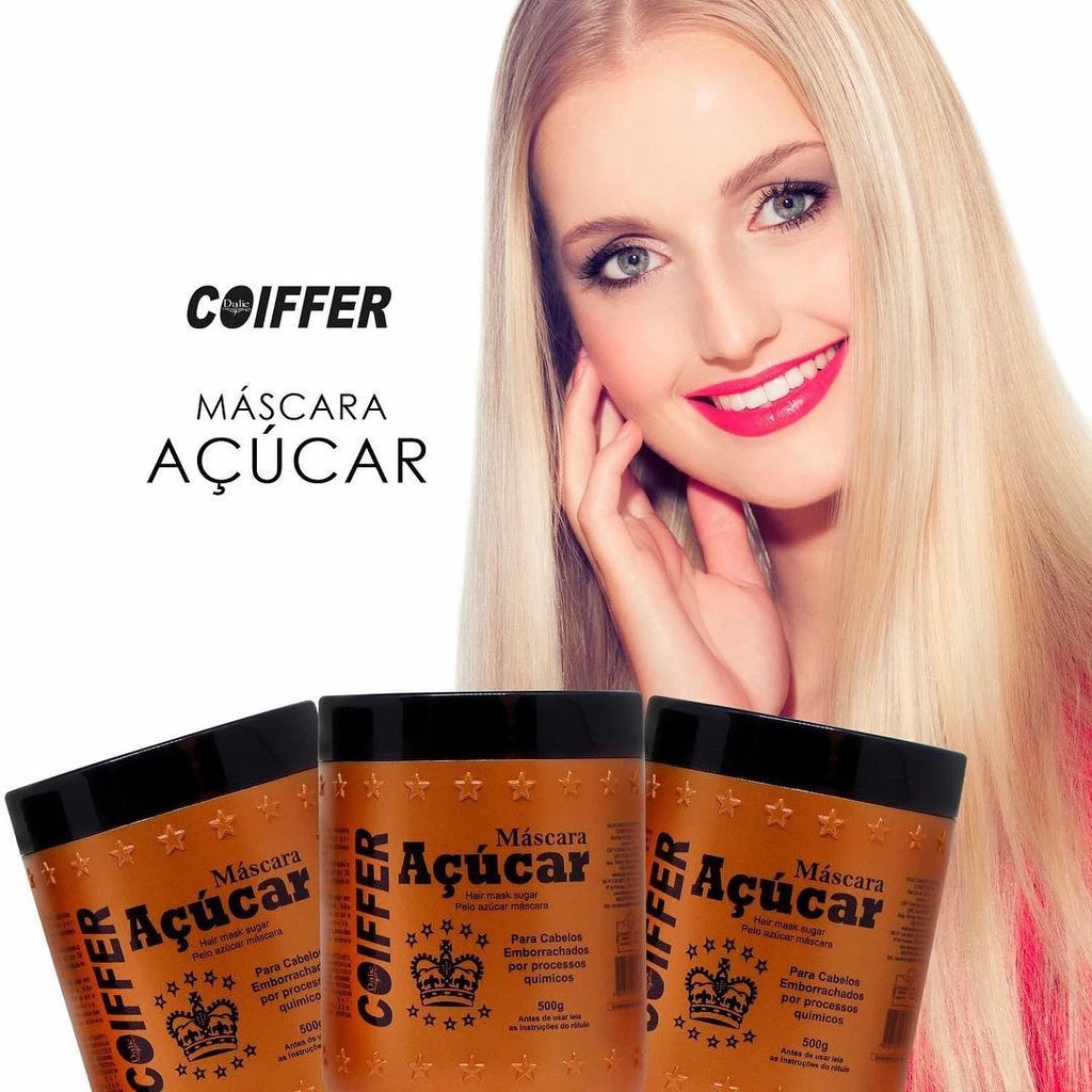 Coiffer Sugar Mask 500g for Elastic and Brittle Hair