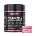 Renova Be Collagen 216g with Verisol & Hyaluronic Acid + Cherry Lip Moisturizer