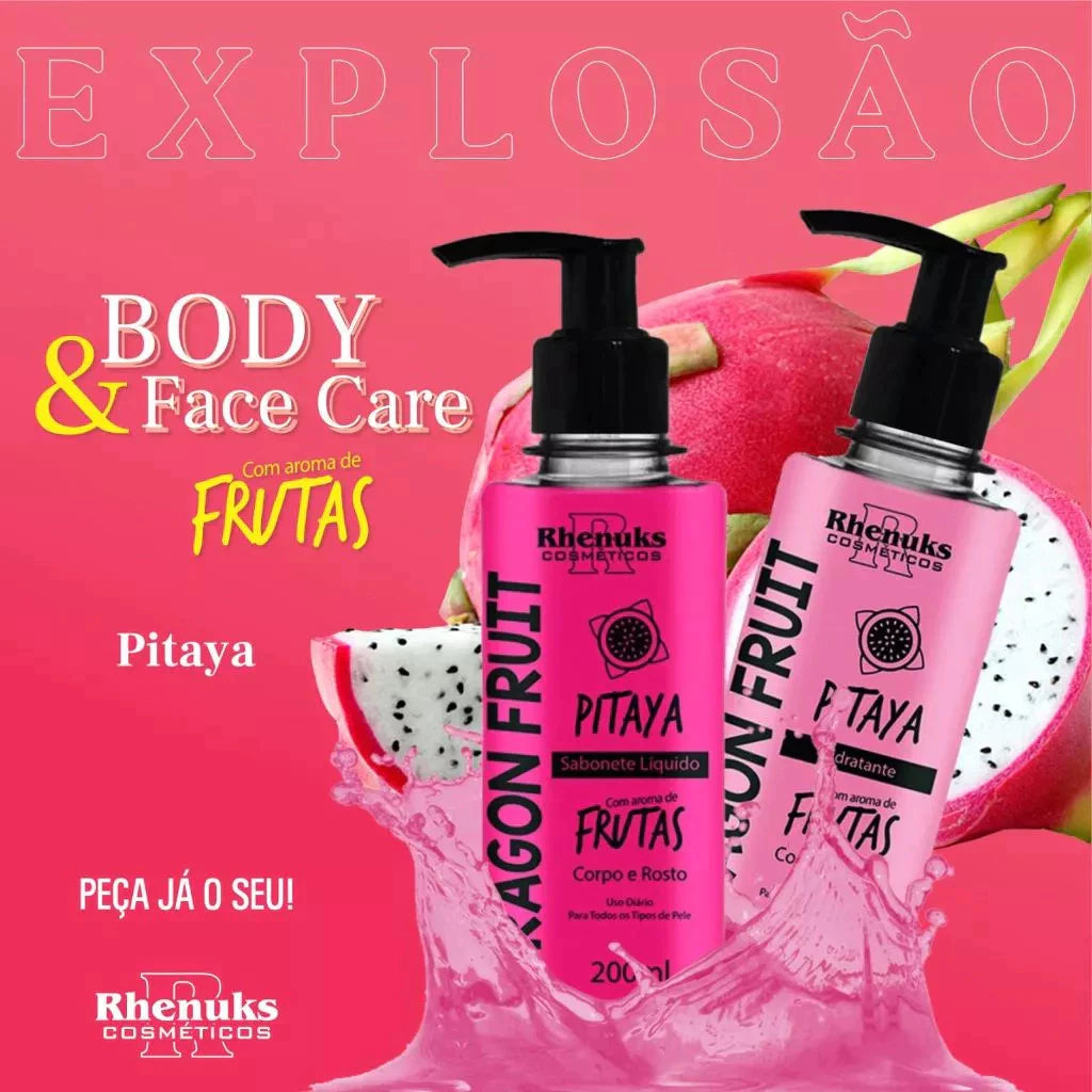 Complete Body and Face Kit — Moisturizer + Exfoliant + Soap (3 Items)