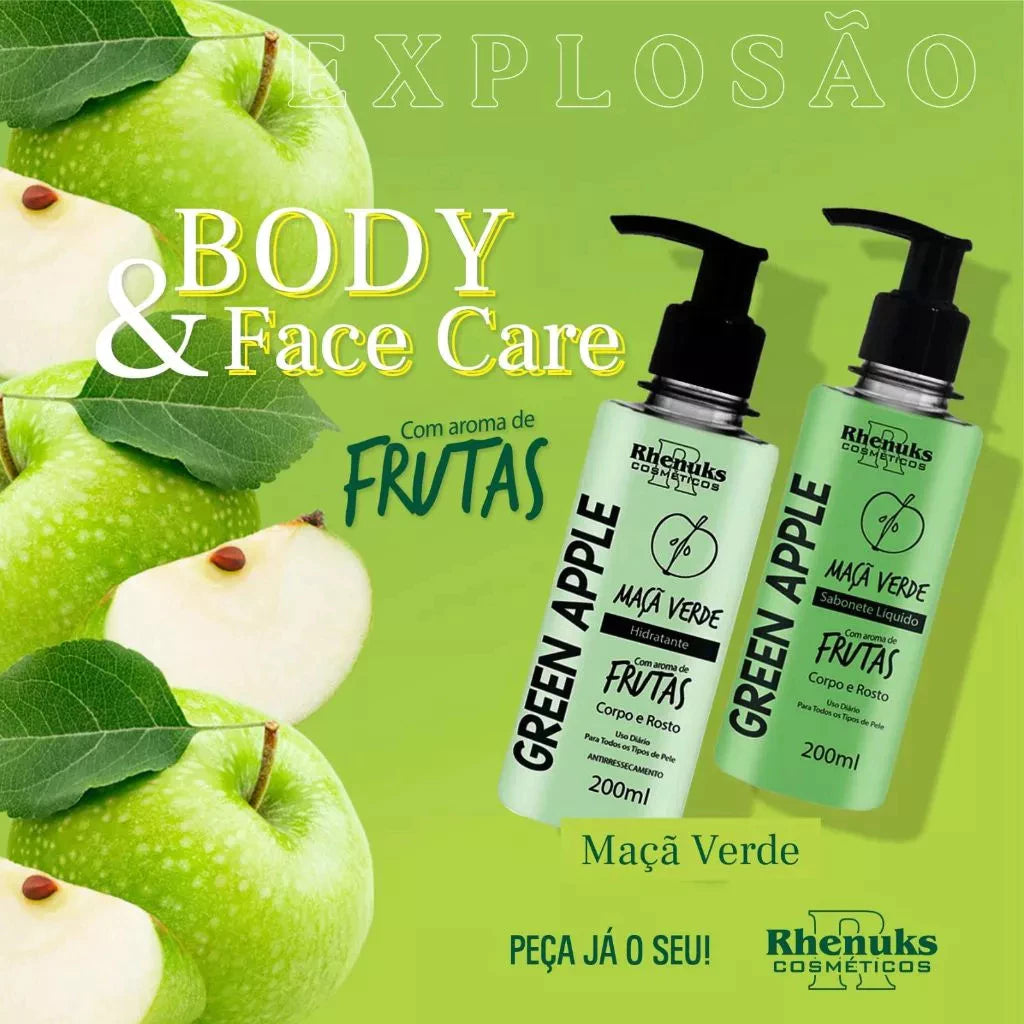 Complete Body and Face Kit — Moisturizer + Exfoliant + Soap (3 Items)
