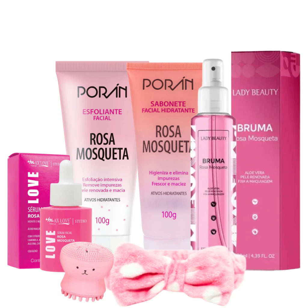 Complete Rosehip Facial Cleansing Kit