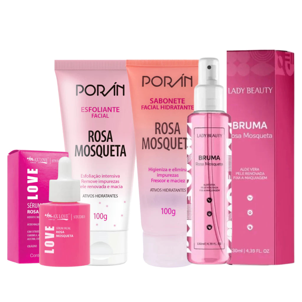 Complete Rosehip Facial Cleansing Kit