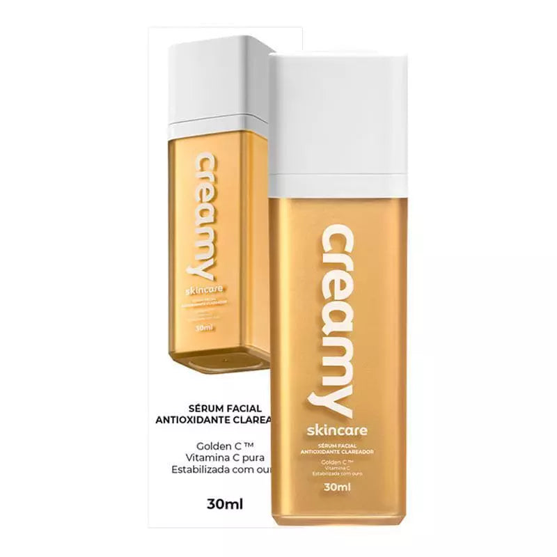Creamy Skincare Vitamina C Gold Pura – Sérum Antioxidante 30ml