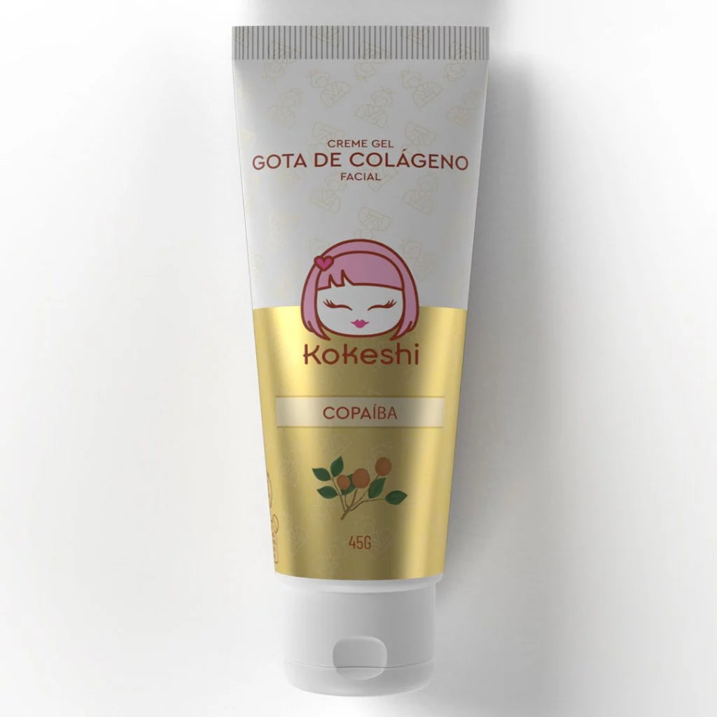 Kokeshi Creme Gel Regenerador Facial Gota de Colágeno 45g