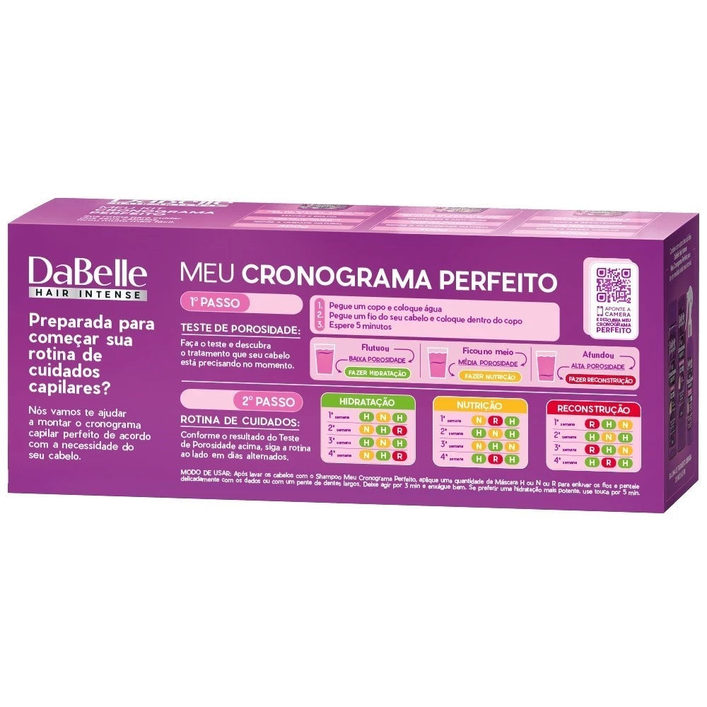 Dabelle Hair Kit - Hair Schedule Mask Hydration Nutrition Reconstruction 400G (3 Masks)