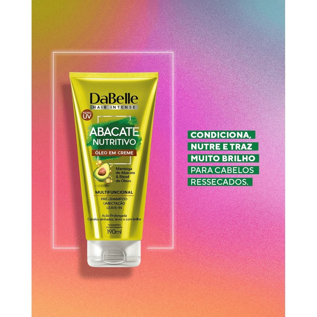Dabelle Hair Nourishing Avocado Oil Cream & Leave-in Cream 190ml