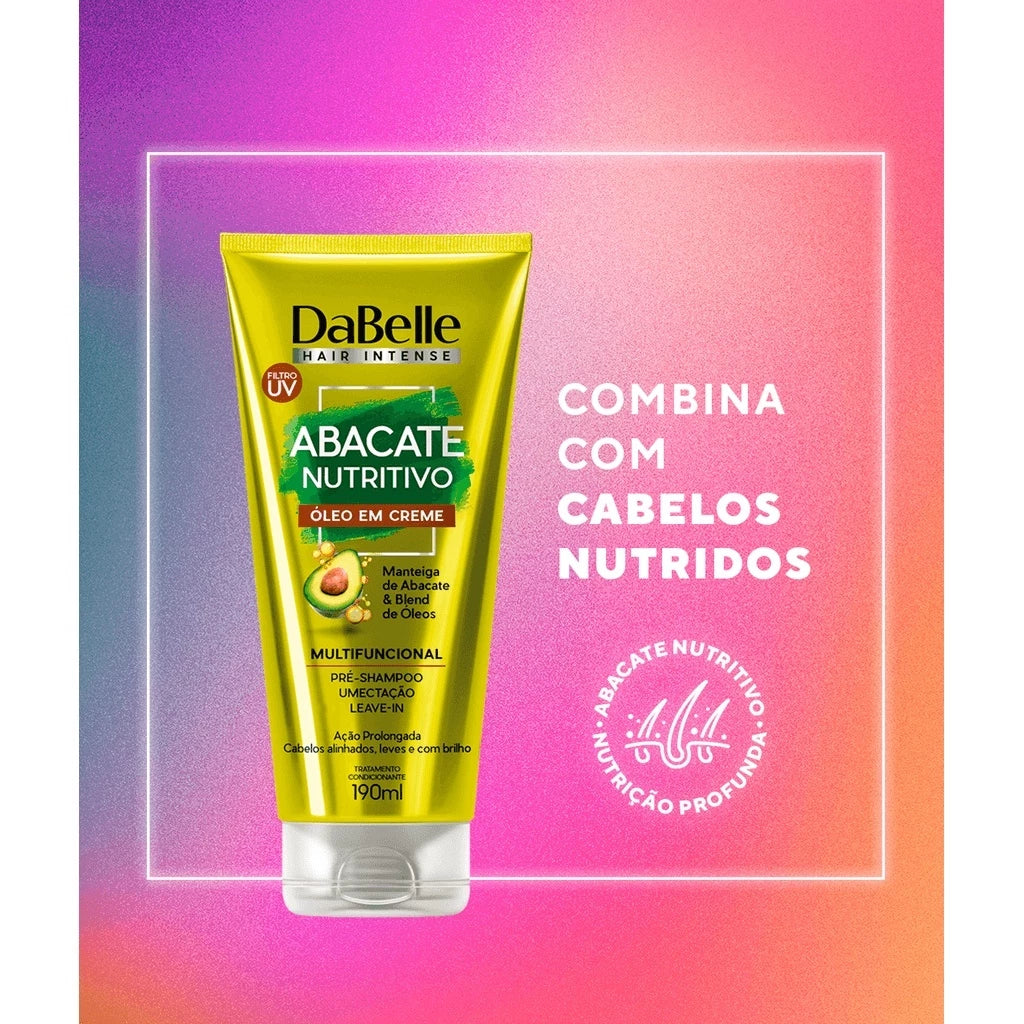 Dabelle Hair Nourishing Avocado Oil Cream & Leave-in Cream 190ml