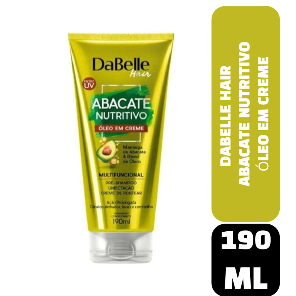 Dabelle Hair Nourishing Avocado Oil Cream & Leave-in Cream 190ml