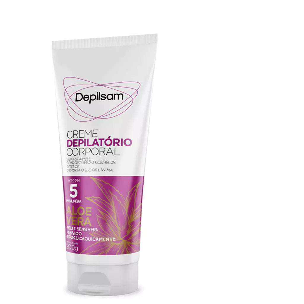 Epilsam Aloe Vera Body Hair Removal Cream 200g