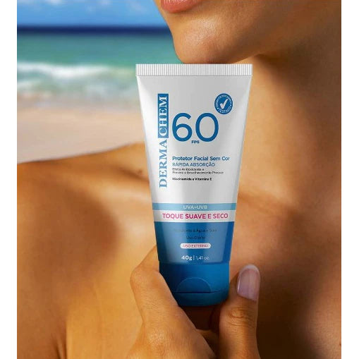 Dermachem Colorless Facial Protector 60 FPS 40g