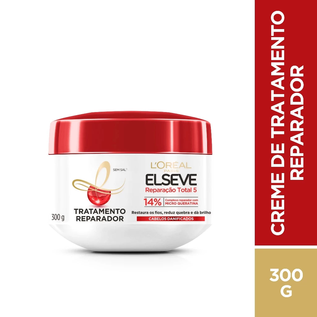 Máscara de Tratamento L’Oréal Paris Elseve Reparação Total 5