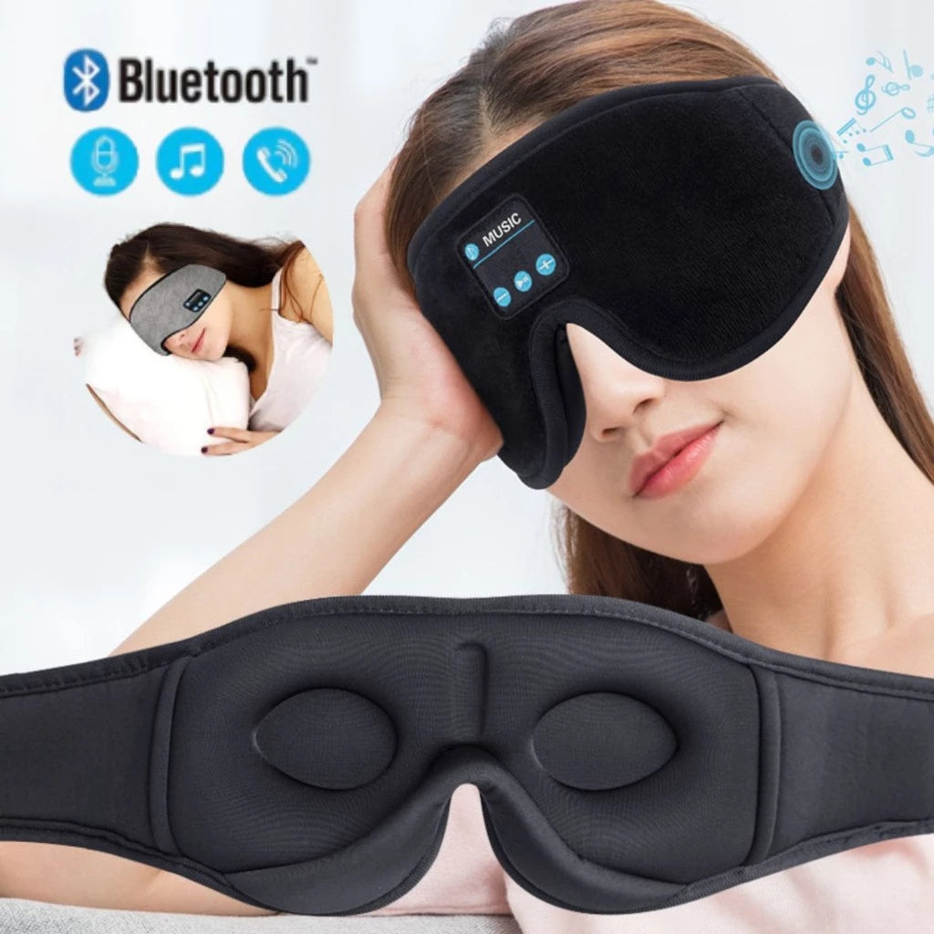 Eye Patch Sleeping Mask Comfortable Bluetooth Headphones