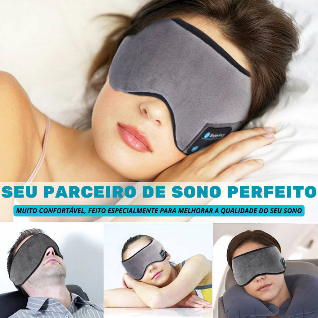 Eye Patch Sleeping Mask Comfortable Bluetooth Headphones
