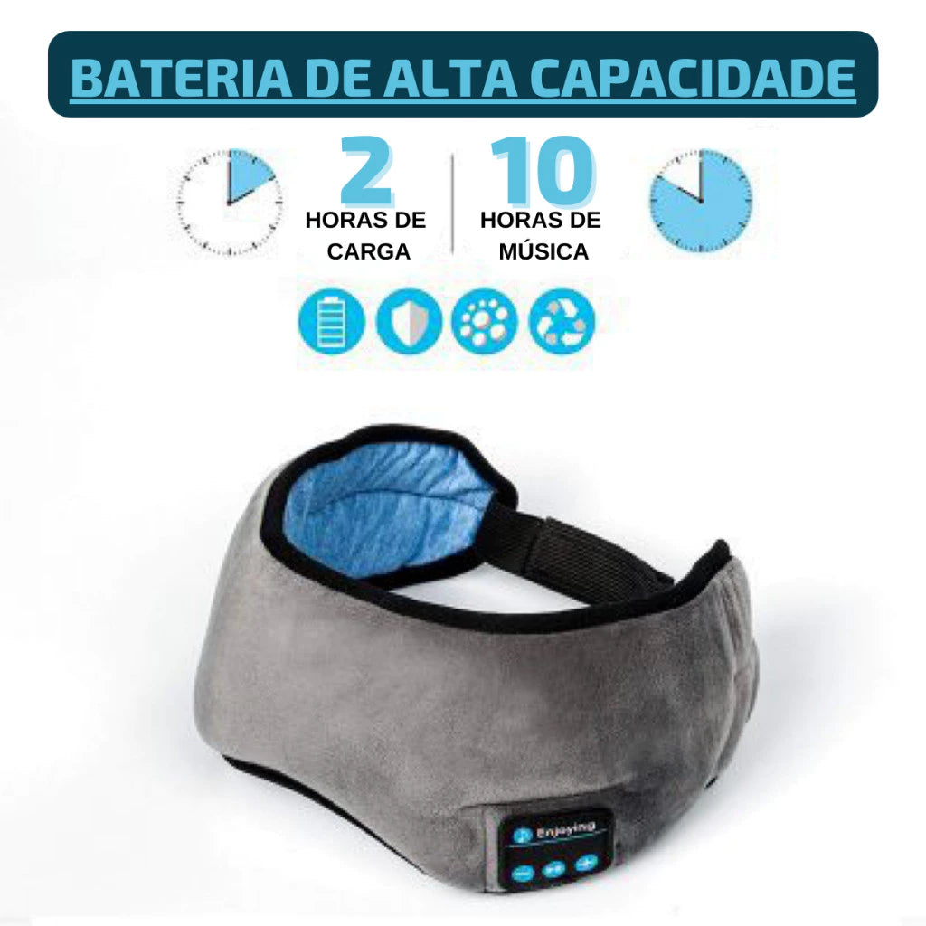 Eye Patch Sleeping Mask Comfortable Bluetooth Headphones