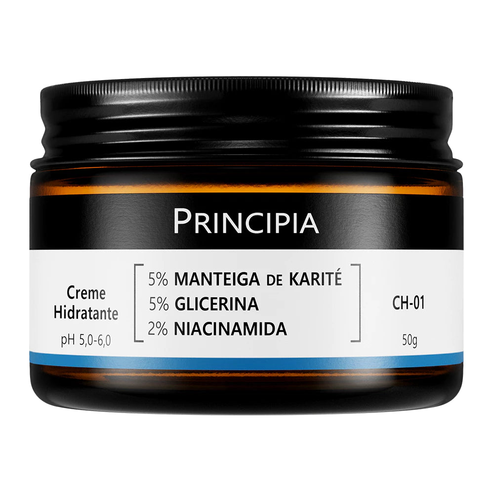 Facial Moisturizing Cream 5% Shea Butter + 5% Glycerin + 2% Niacinamide CH-01 50g