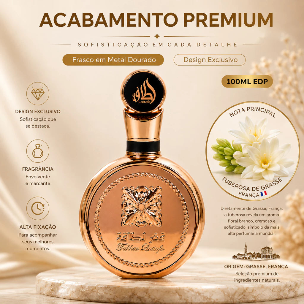 Lattafa Fakhar Gold Extrait EDP 100ml - Feminine Fragrance