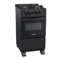 Fogão 4 Bocas Venax Picasso Line Mesa de Vidro Preto Bivolt