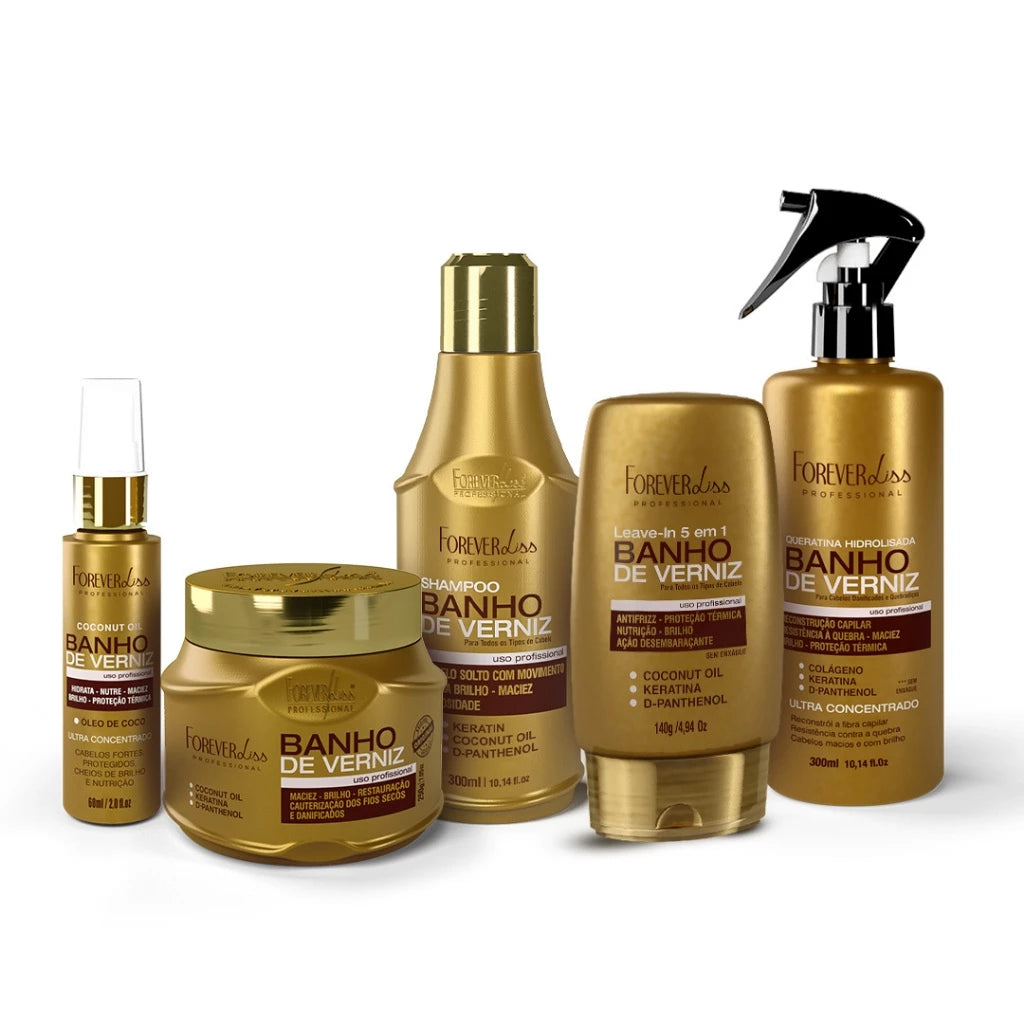 Forever Liss Extreme Shine Complete Varnish Bath Kit